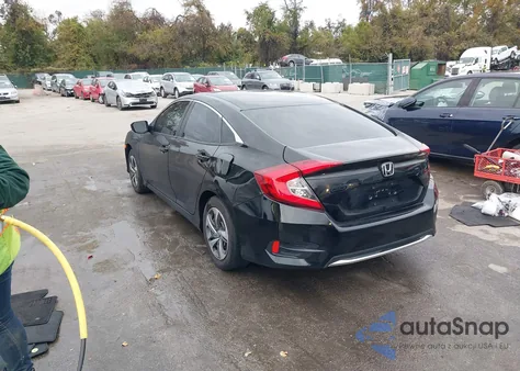 2020 Honda Civic Lx from USA, damaged, VIN 2HGFC2F64LH584879